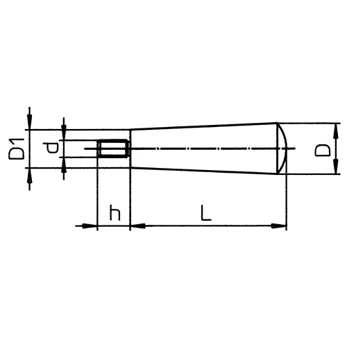 Lanker 10.1406 Kegelgriff