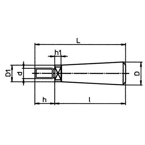 Lanker 10.1414 Kegelgriff