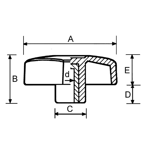 Lanker 10.5601 Kreuzgriff