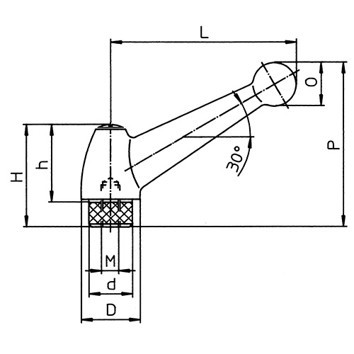 Lanker 10.9408 Klemmhebel