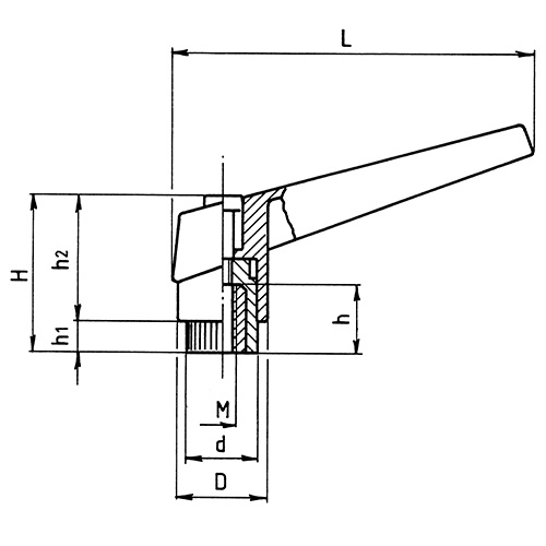 Lanker 10.9429 Klemmhebel